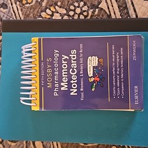 Mosbys pharmacology memory note cards